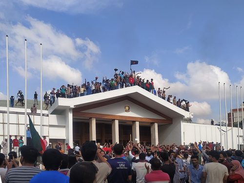 police officers arrest