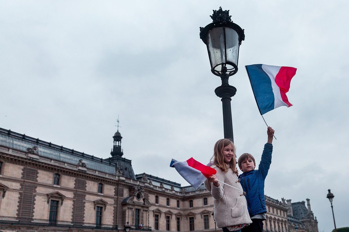 french flag demographic