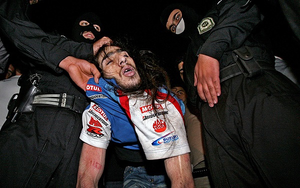 police arrest