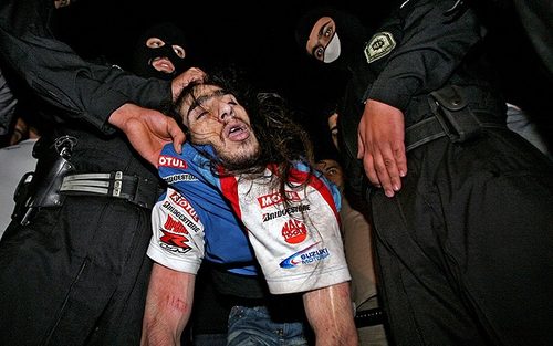 police arrest