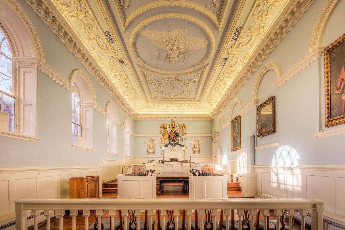 courtroom interior