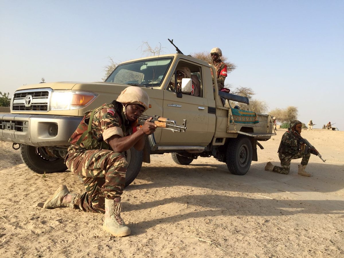 Nigerian army soldiers