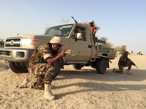 Nigerian army soldiers