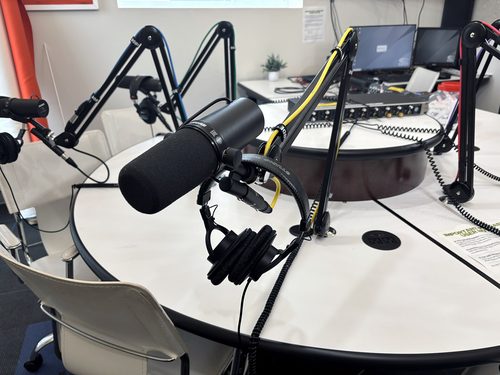 microphone stage