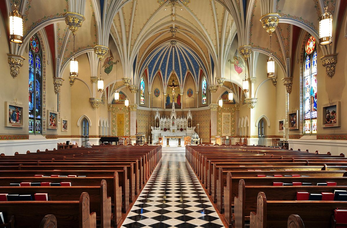 catholic church interior
