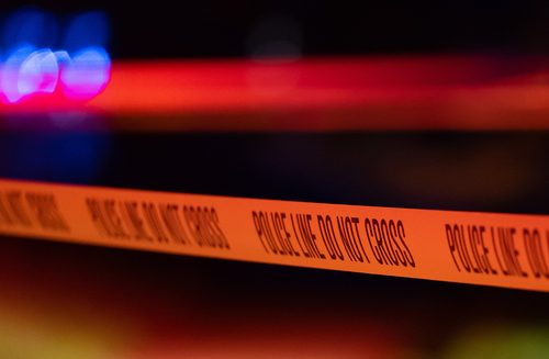 police crime scene