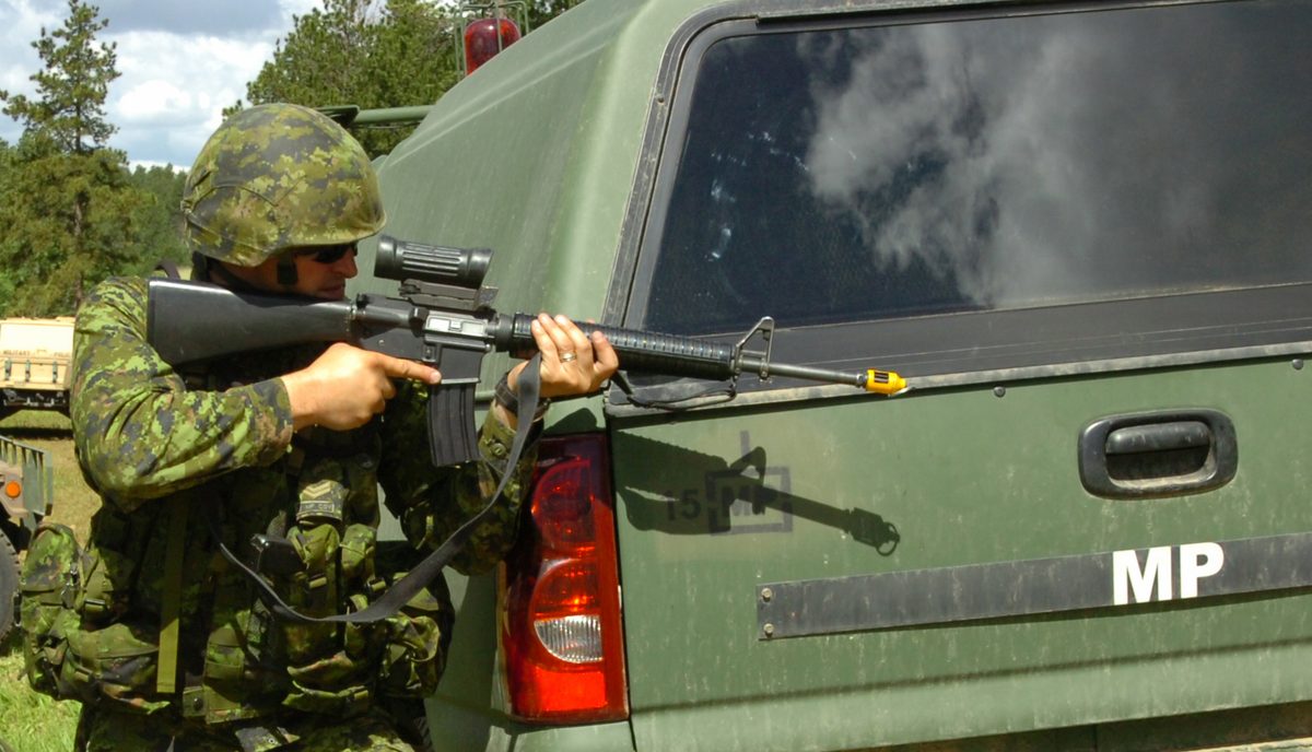 Canadian military defense