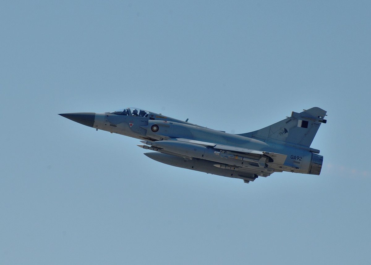 Mirage 2000 fighter jet crash