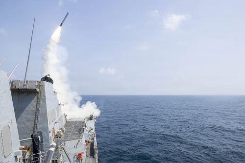 military missile attack