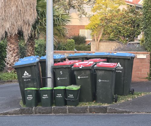 waste collection bins