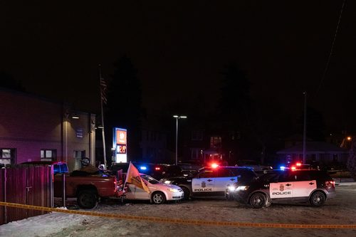 police investigation night