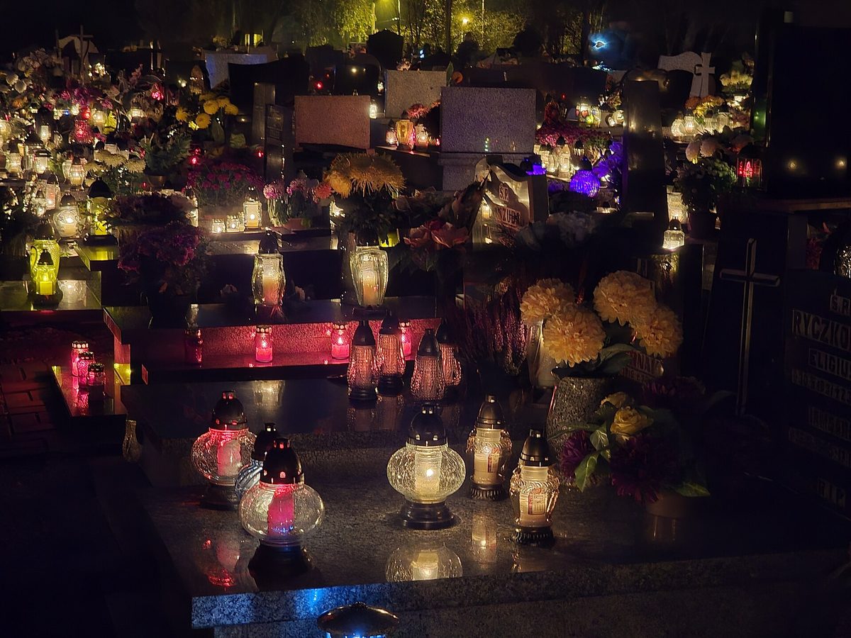 flowers for All Saints' Day