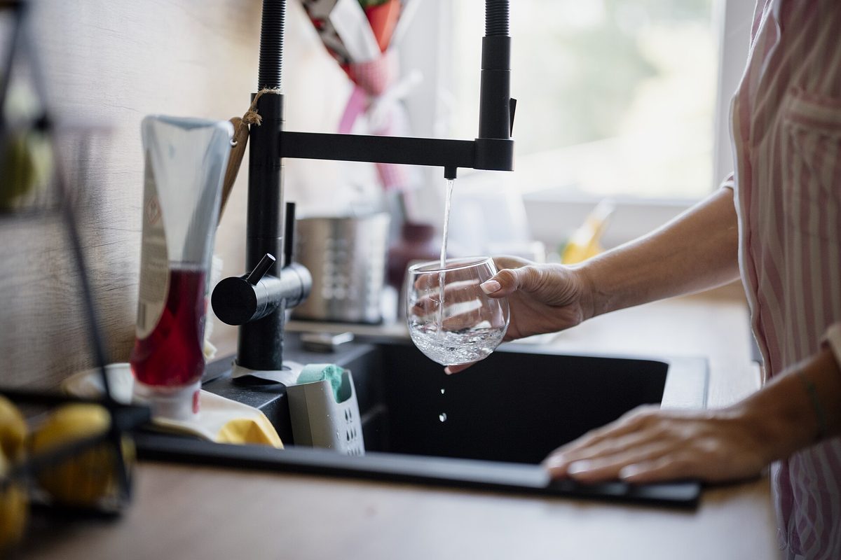 tap water glass