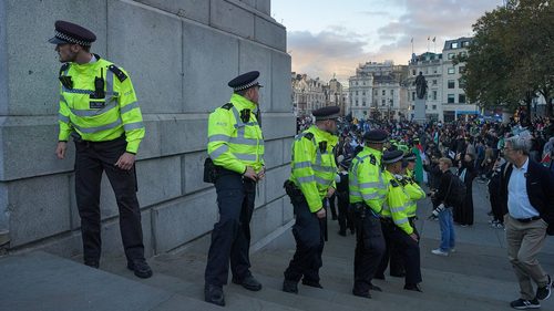 police patrol night