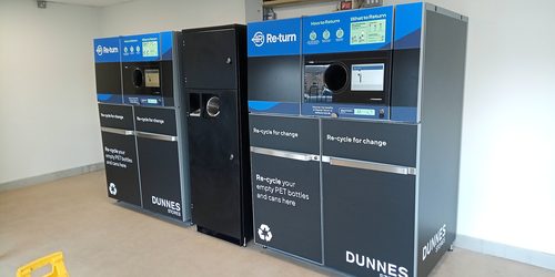 bottle return machine