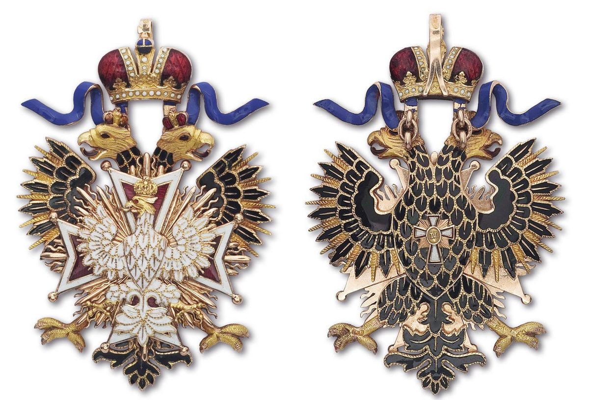 white eagle order medal