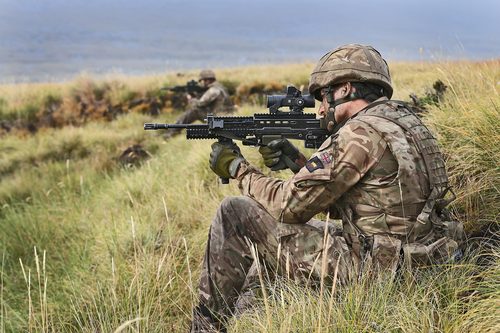 British military exercises Falkland Islands