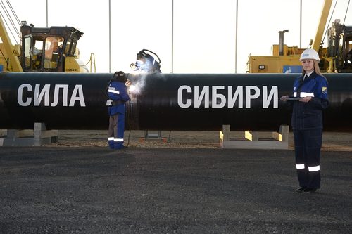 russian gas pipeline