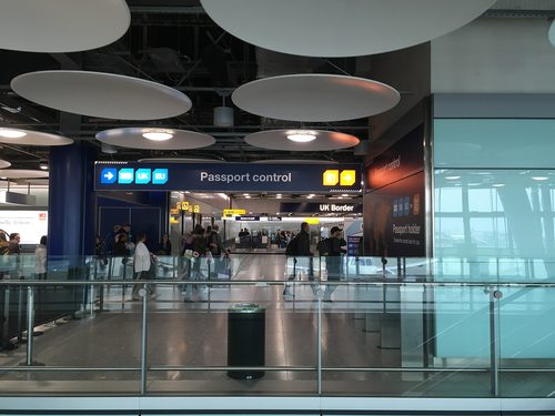 passport control border