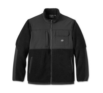 Męska Kurtka Polar Harley-Davidson Sherpa Full Zip