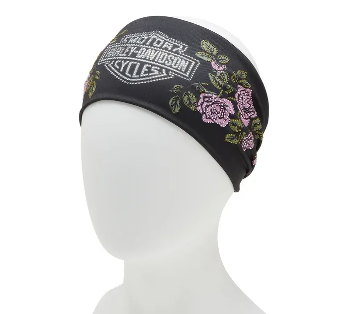 Damska opaska na głowę Rose & Thorn Bling