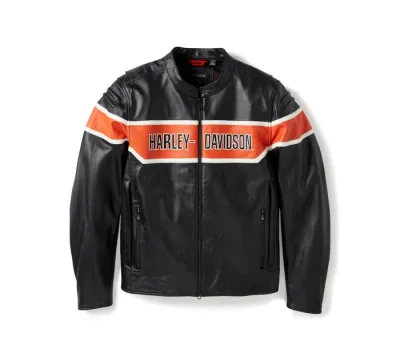 Męska kurtka do jazdy H-D Trenton Leather