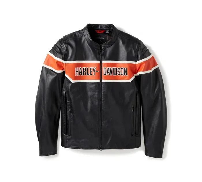 Męska kurtka do jazdy H-D Trenton Leather