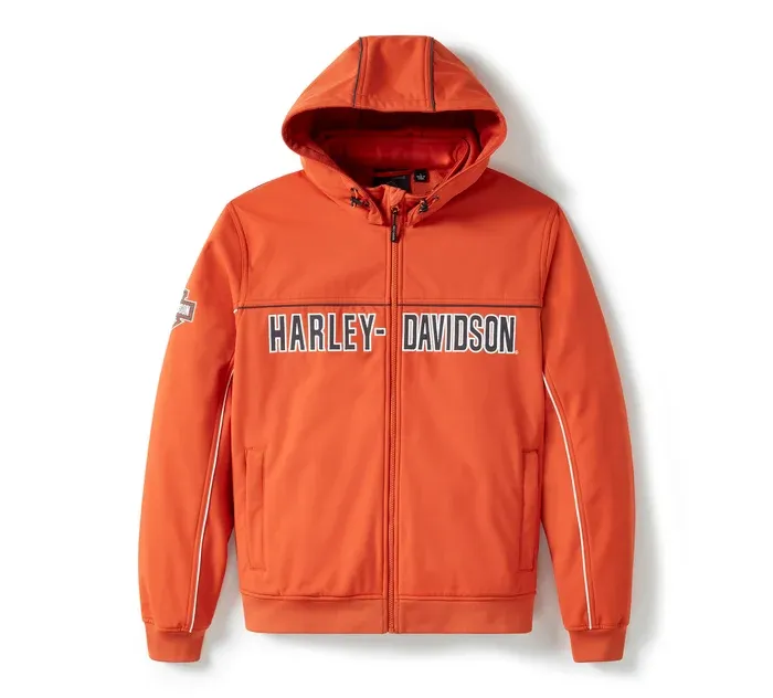Męska kurtka wiatroszczelna Idyll Windproof Soft Shell Jacket - Vintage Orange