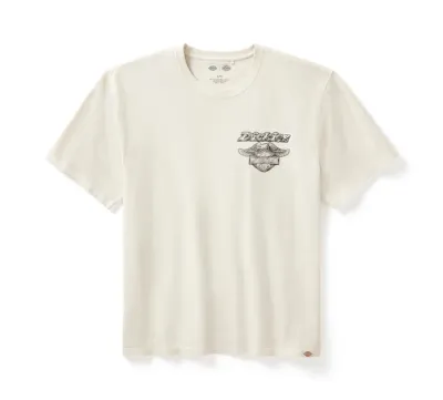 Męski T-shirt Dickies x H-D Heavyweight V-Twin Engine