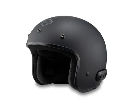 Kask Motocyklowy Fury N04 Bluetooth 3/4- Matte Black