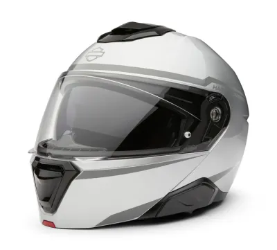 Kask motocyklowy H-D Capstone Sun Shield III H35 Modular Metallic Silver