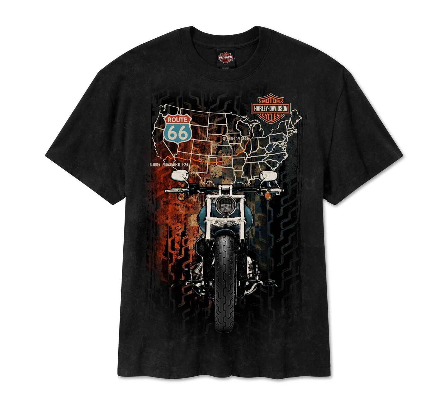 H-D® Route 66 Anniversary Short Sleeve Tee