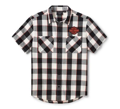 Męska koszula Harley-Davidson w kratę - H-D Essential Buffalo Plaid