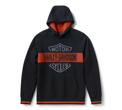 Męska bluza z kapturem Harley-Davidson - H-D Essential Bar & Shield