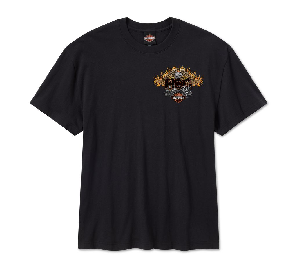 Męski T-Shirt Harley-Davidson Full Throttle Freedom H.O.G.