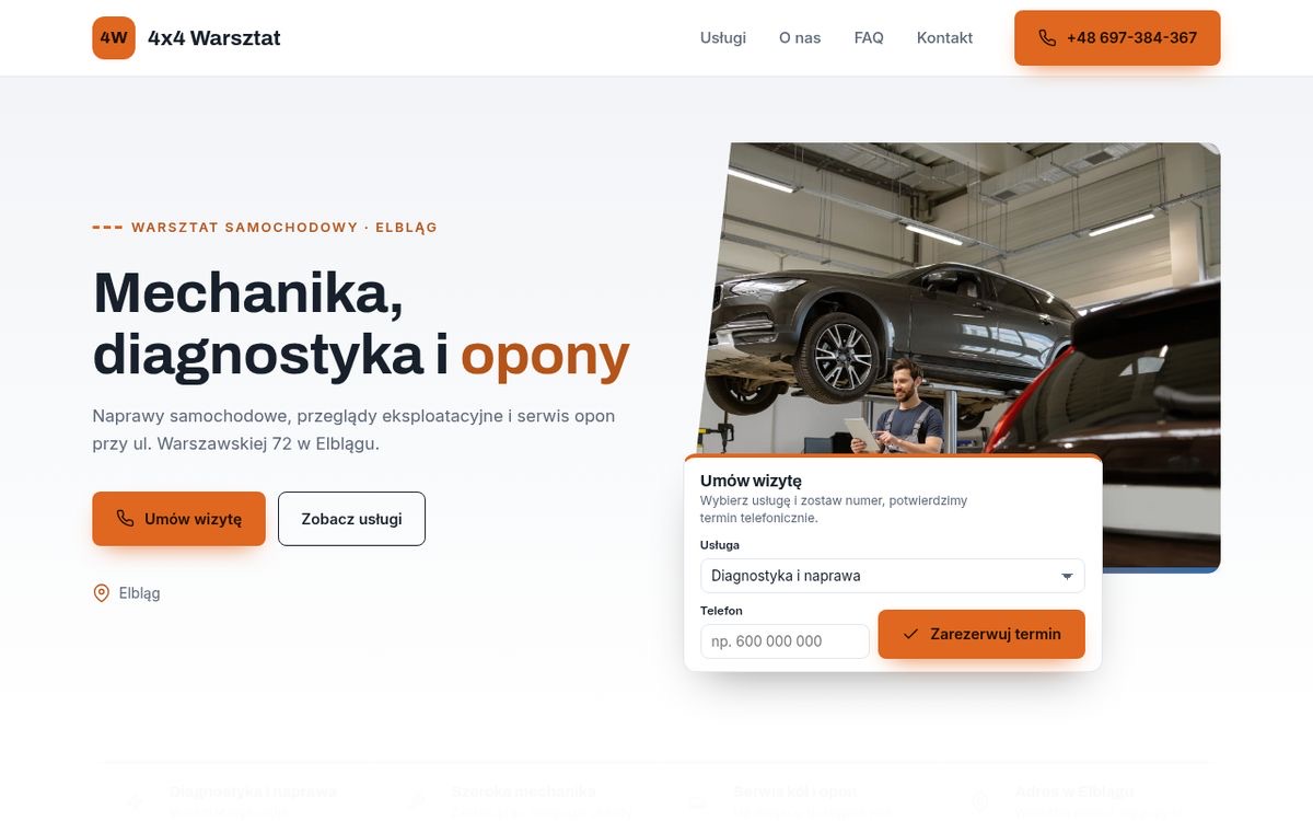 Strona: 4x4 Warsztat