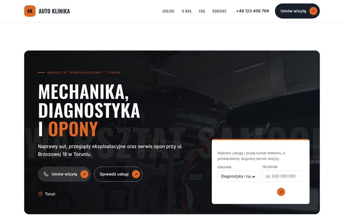 Strona: Auto Klinika