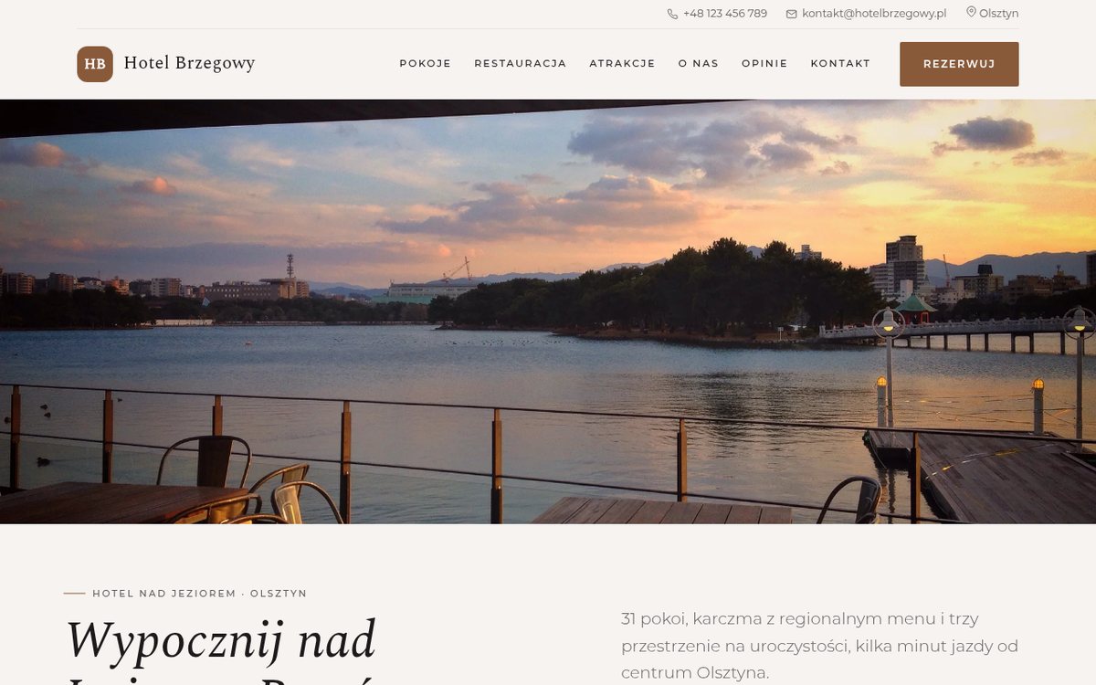 Strona: Hotel Brzegowy