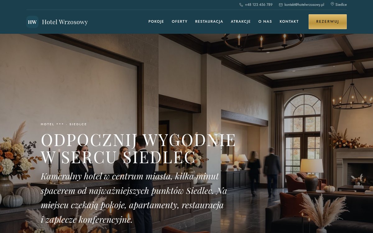Strona: Hotel Wrzosowy