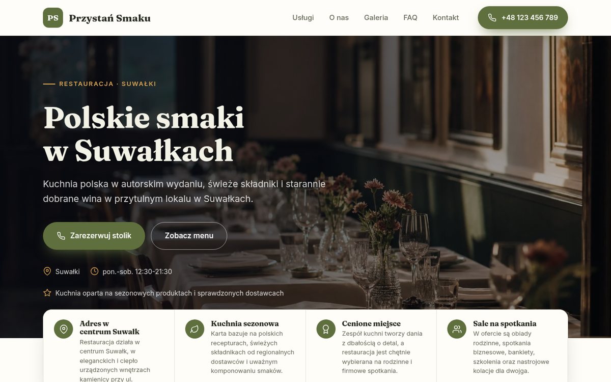 Strona: Przystań Smaku