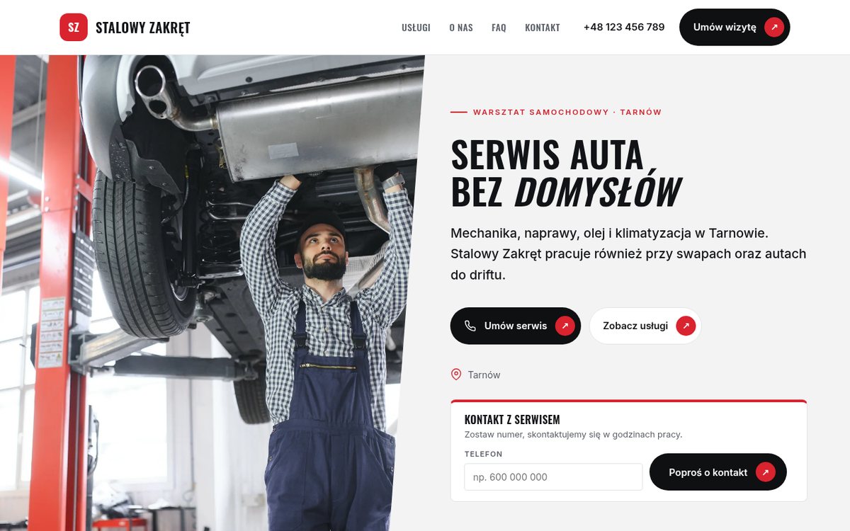 Strona: Stalowy Zakręt