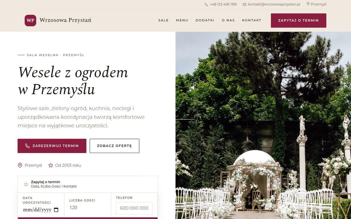 Strona: Wrzosowa Przystań