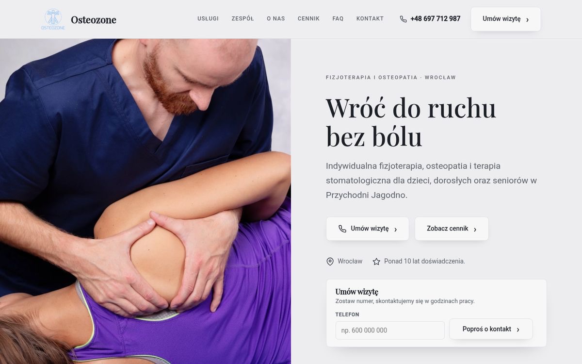 Strona: Osteozone