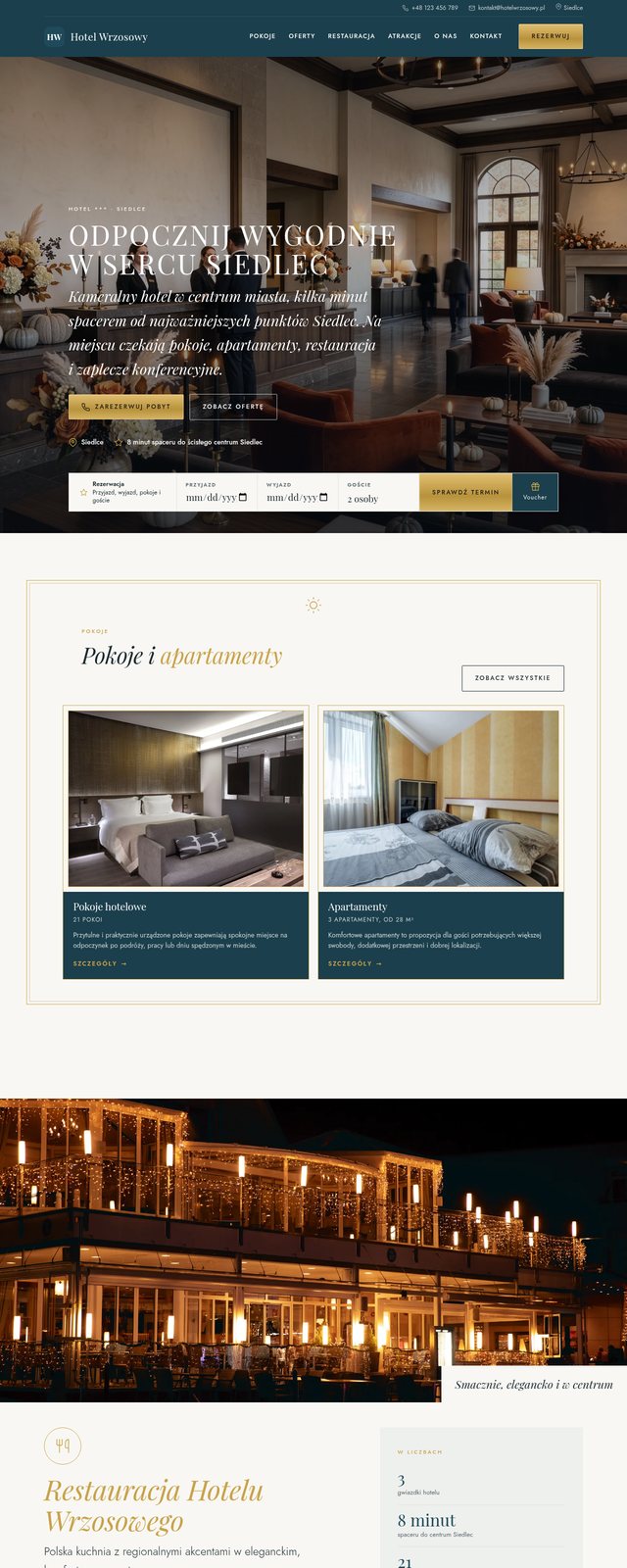 Strona: Hotel Wrzosowy
