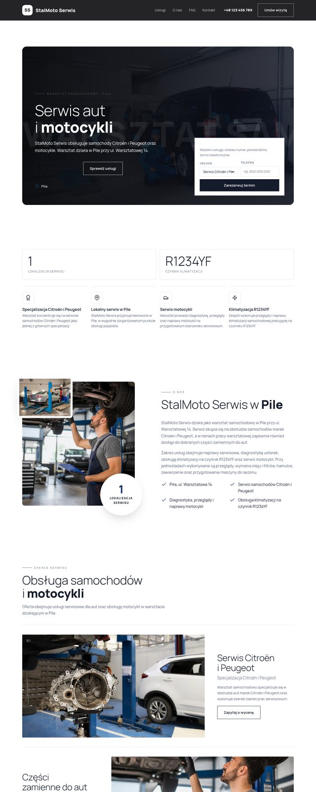 Strona: StalMoto Serwis