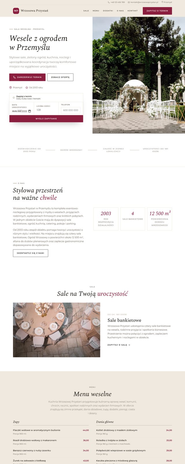 Strona: Wrzosowa Przystań